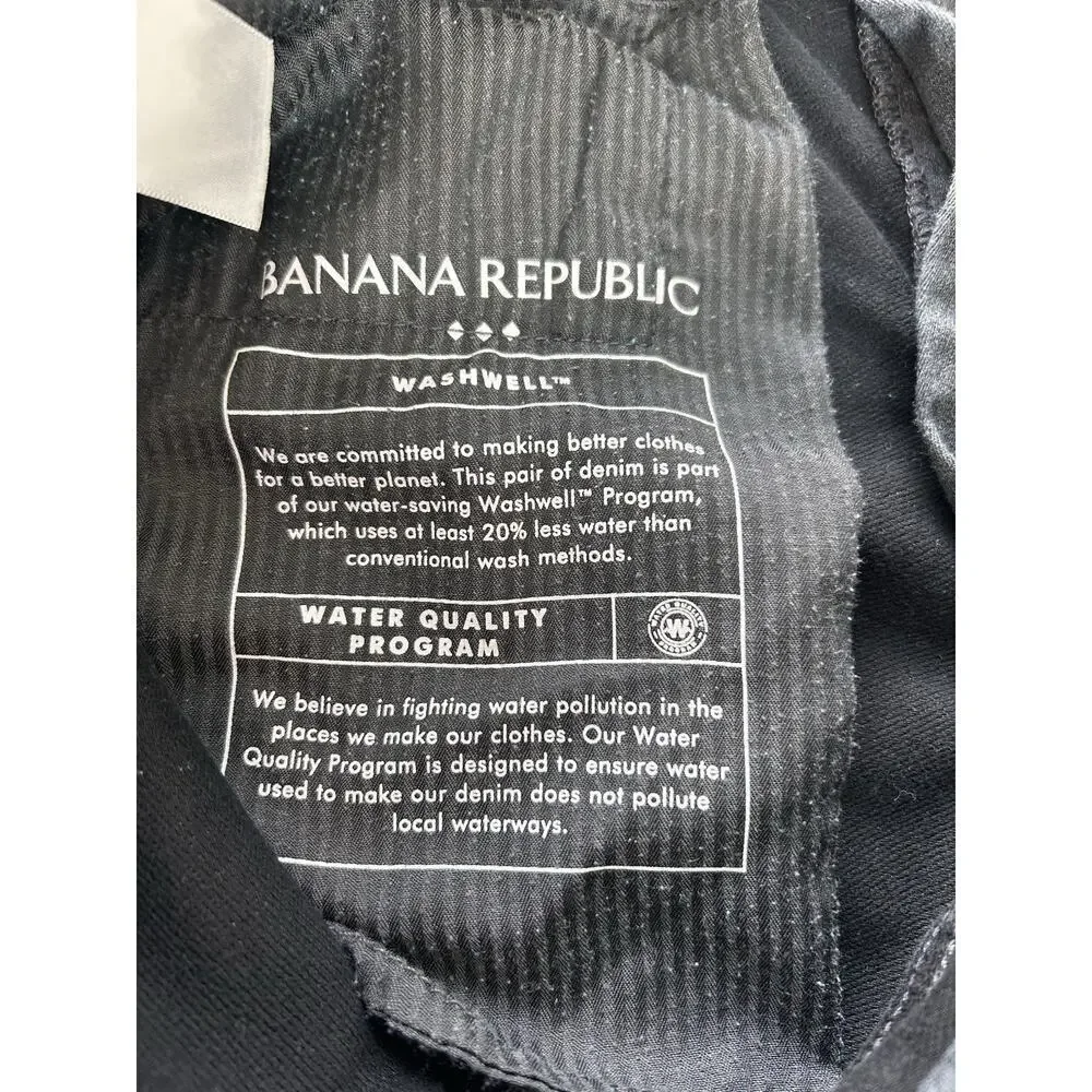 Banana Republic Traveler Jean Mens 32x30 Gray Athletic Fit Stretch *see descrip*
